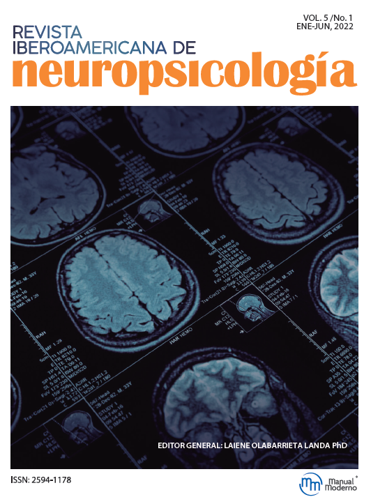 Revista Iberoamericana de Neuropsicología Vol. 5 No. 1
