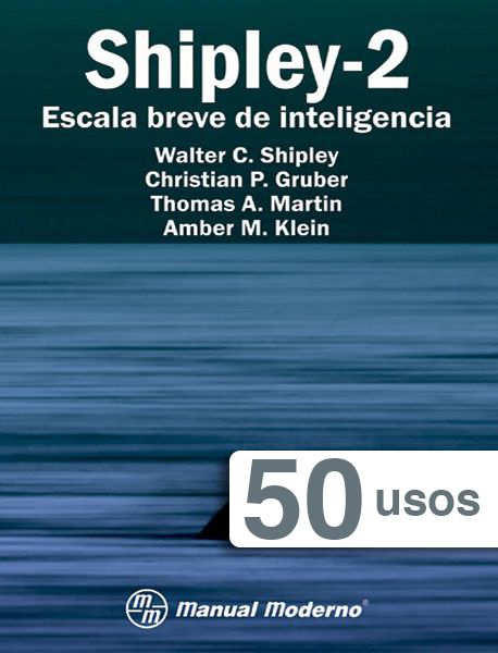 Tarjeta electrónica  / Escala Breve de Inteligencia Shipley-2