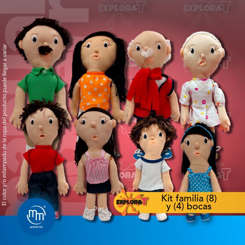 Kit Modelo Sexuado 8 Medium y 4 bocas